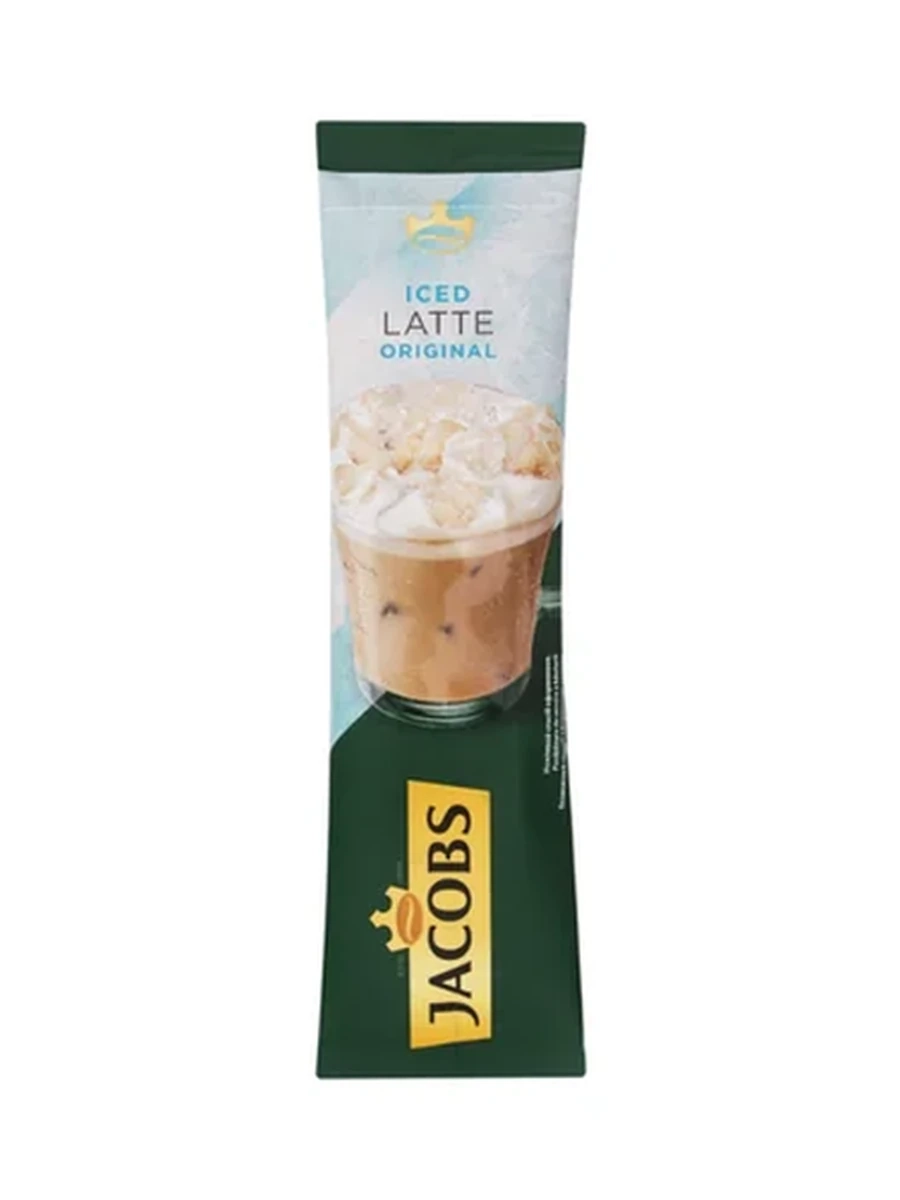 НАПИТОК КОФЕЙНЫЙ РАСТВОРИМЫЙ JACOBS ORIGINAL LATTE 21ГР