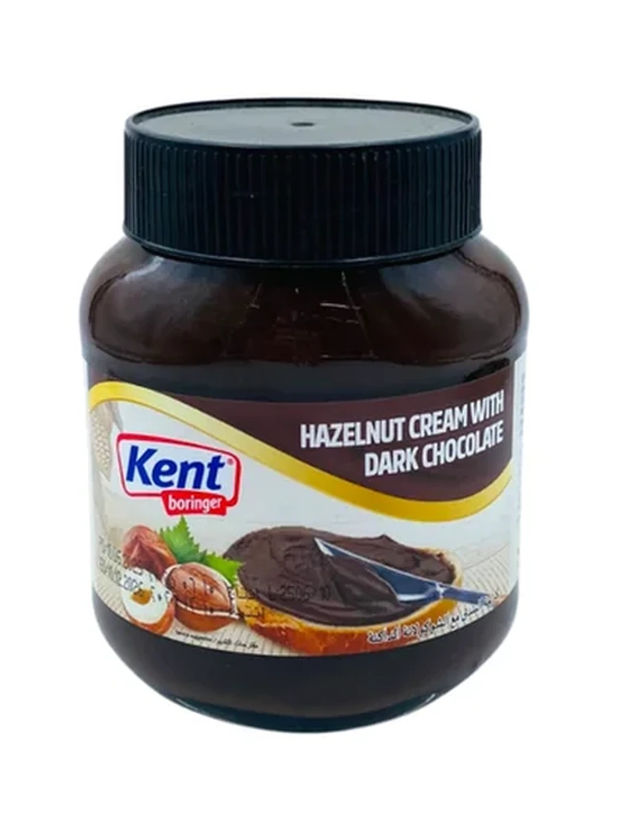 ПАСТА С ТЕМНО ГОРЬКИМ ШОКОЛАДОМ И ОРЕХОМ KENT 350 ГР
