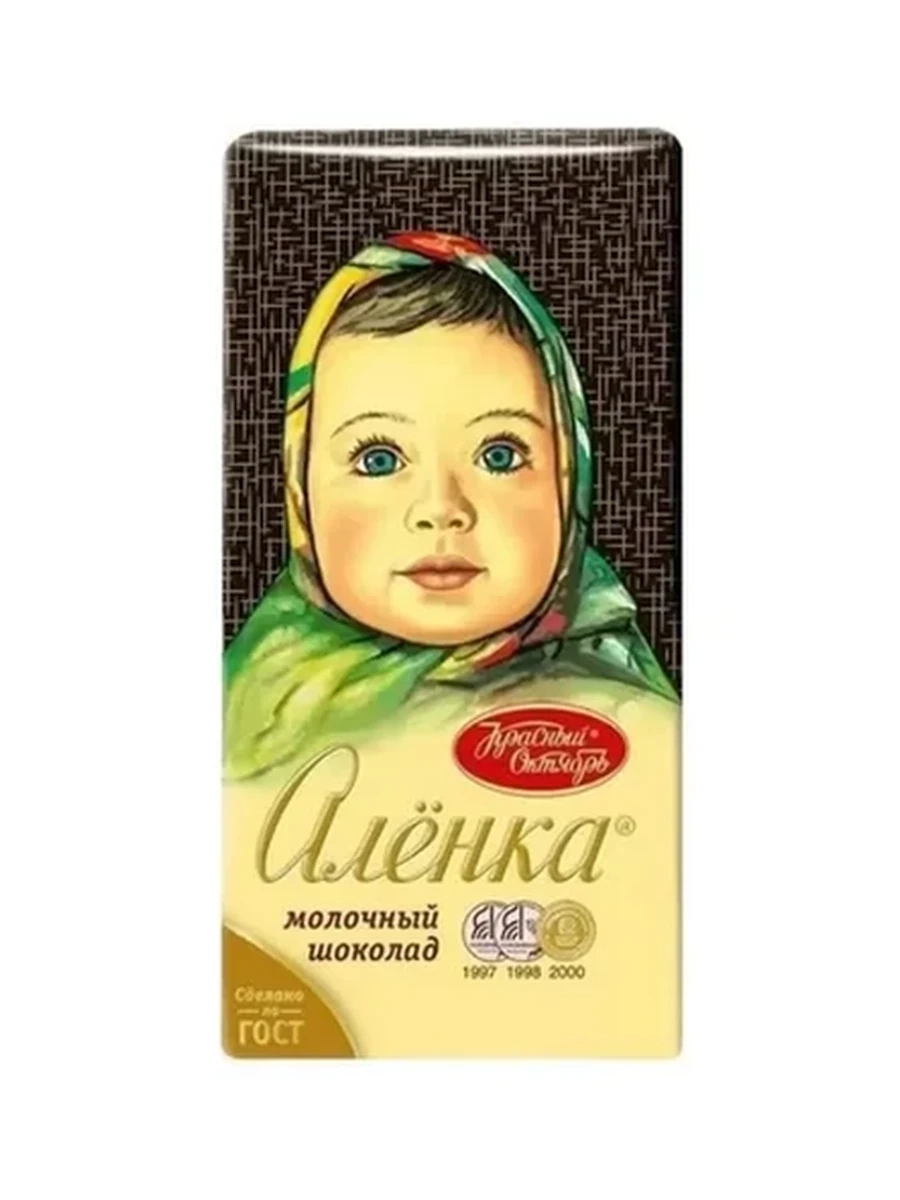 ШОКОЛАД АЛЁНКА МОЛОЧНЫЙ ШОУ БОКС 75ГР
