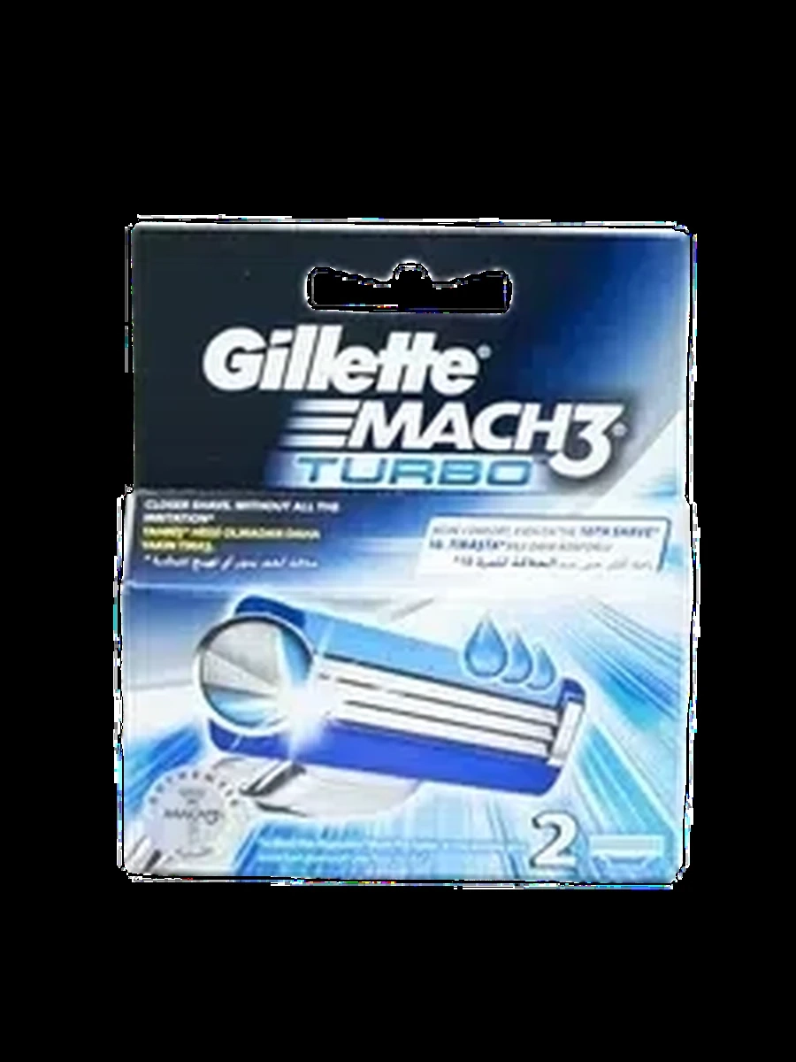 Картридж Gillette Mach3 Turbo 2шт