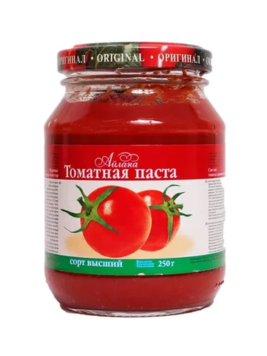 ТОМАТНАЯ ПАСТА АЙЛА 200ГР СТ/Б