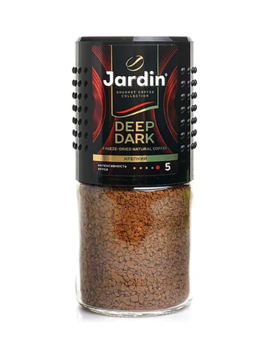 КОФЕ JARDIN DEEP DARK РАСТВОРИМЫЙ СТ/Б 180ГР