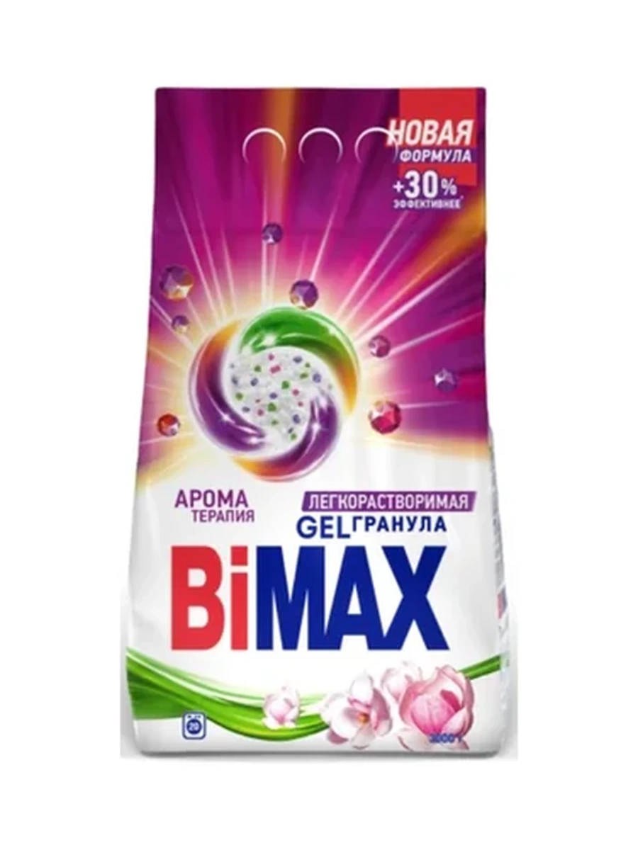 ПОРОШОК СТИРАЛЬНЫЙ BIMAX АРОМАТЕРАПИЯ AUTOMAT 3КГ