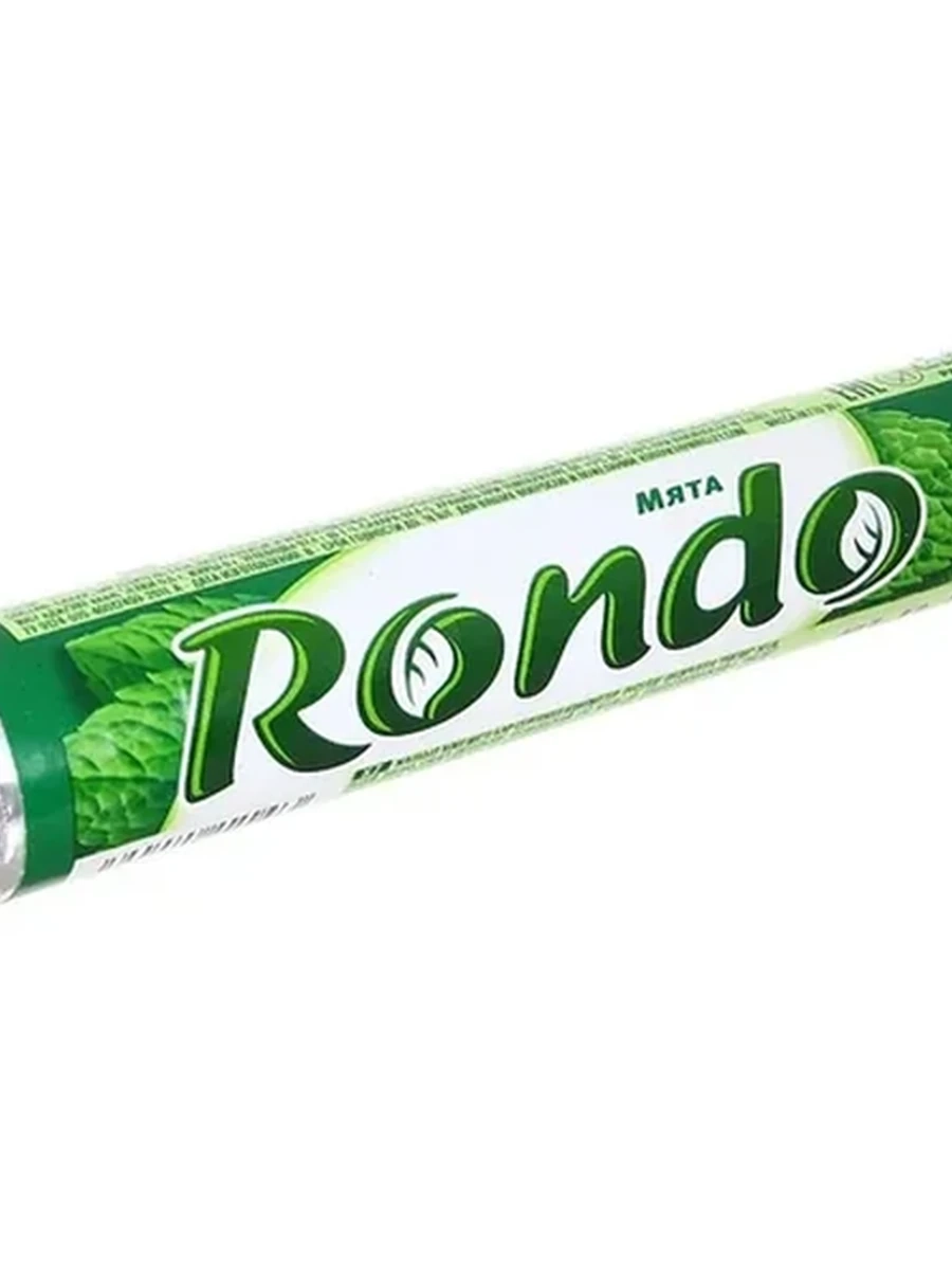 КОНФЕТА ЖЕВАТЕЛЬНАЯ RONDO МЯТА 30ГР