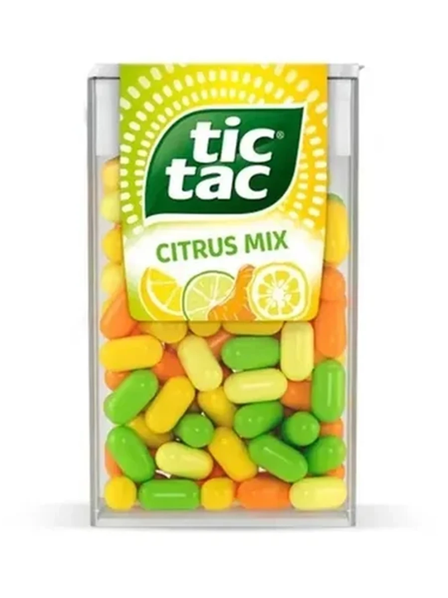 ДРАЖЕ TIC TAC ЦИТРУСОВЫЙ МИКС 18ГР
