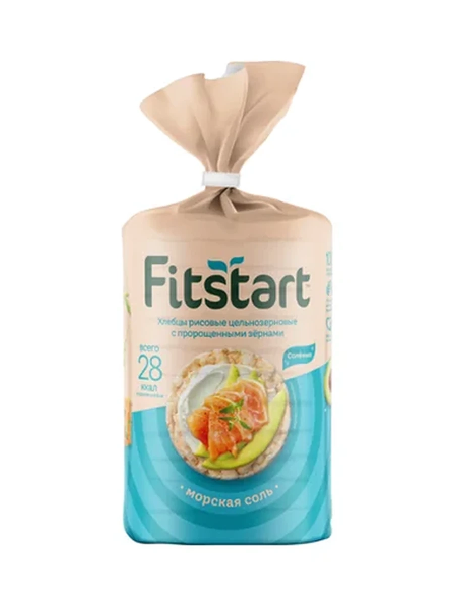 ХЛЕБЦЫ FITSTART РИСОВЫЕ МОРСКАЯ СОЛЬ 90ГР