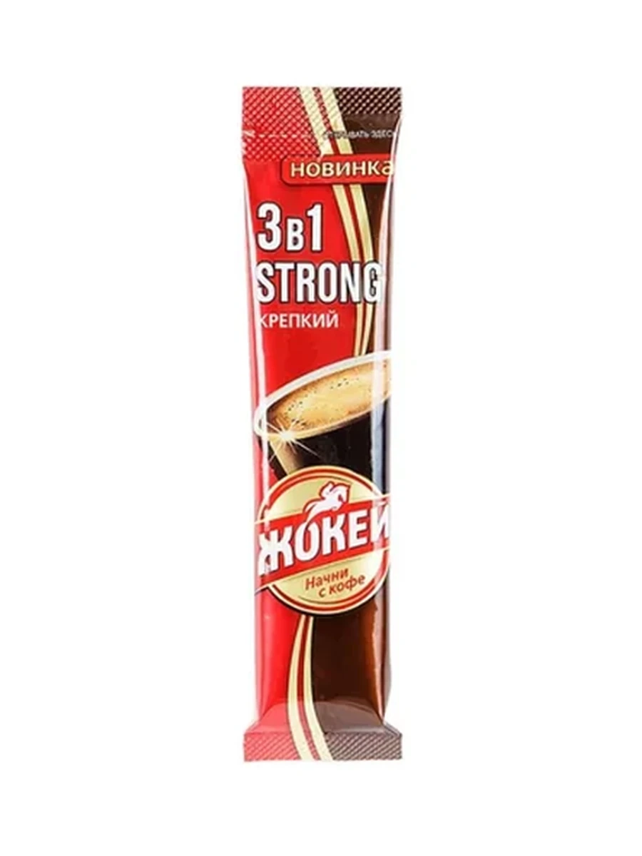 КОФЕ ЖОКЕЙ КРЕПКИЙ 3В1 12ГР
