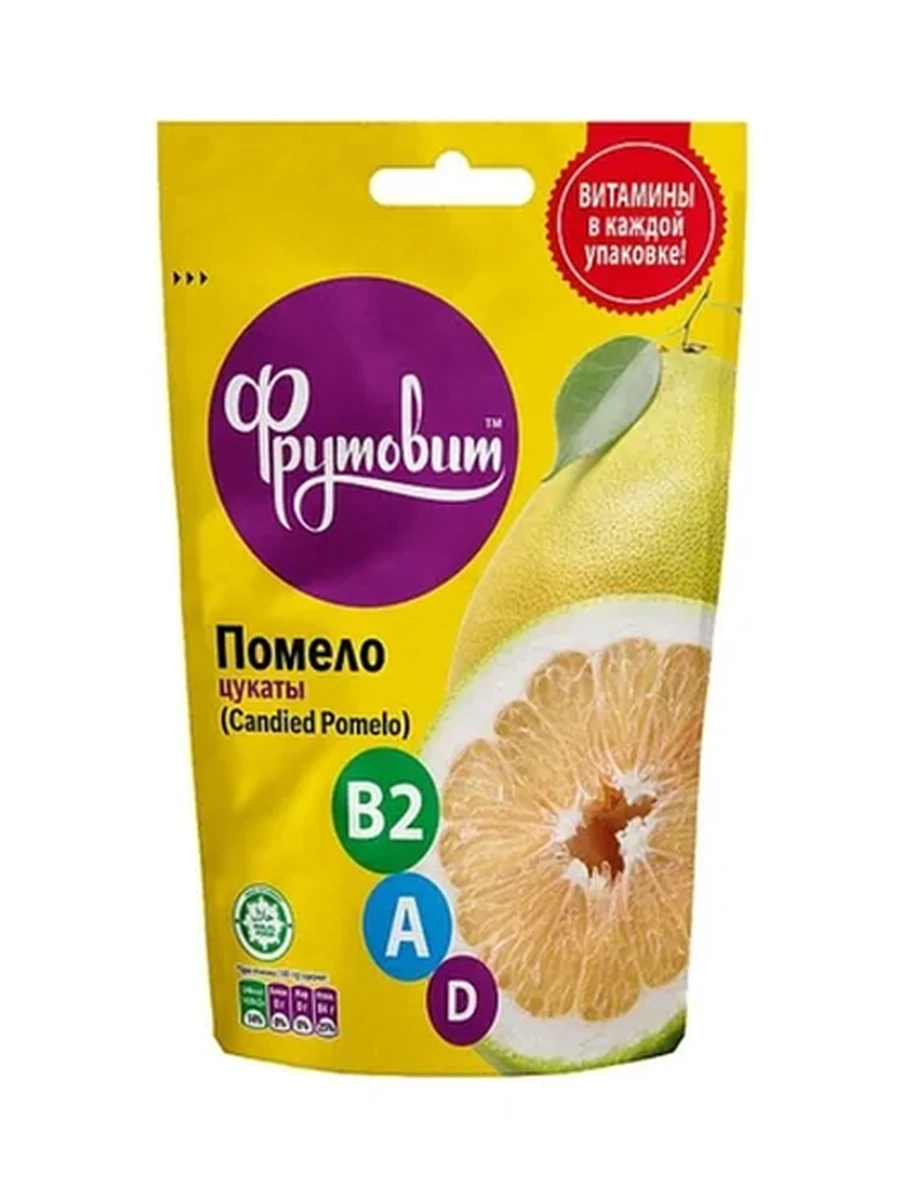 ЦУКАТЫ ФРУТОВИТ ПОМЕЛО 100ГР