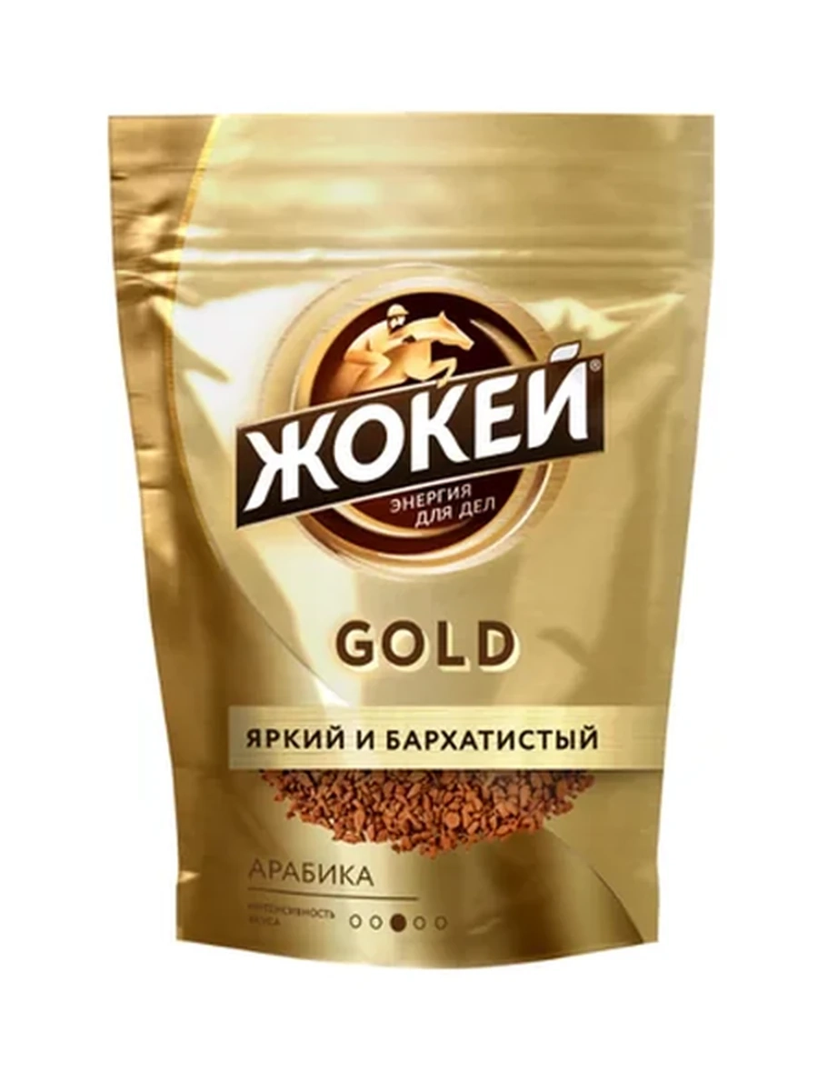 КОФЕ РАСТВОРИМЫЙ ЖОКЕЙ ГОЛД М/У 75ГР