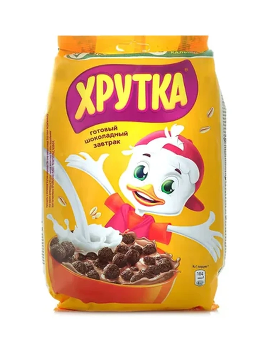 ЗАВТРАК ГОТОВЫЙ ХРУТКА ШАРИКИ КУКУРУЗ ШОК 460ГР