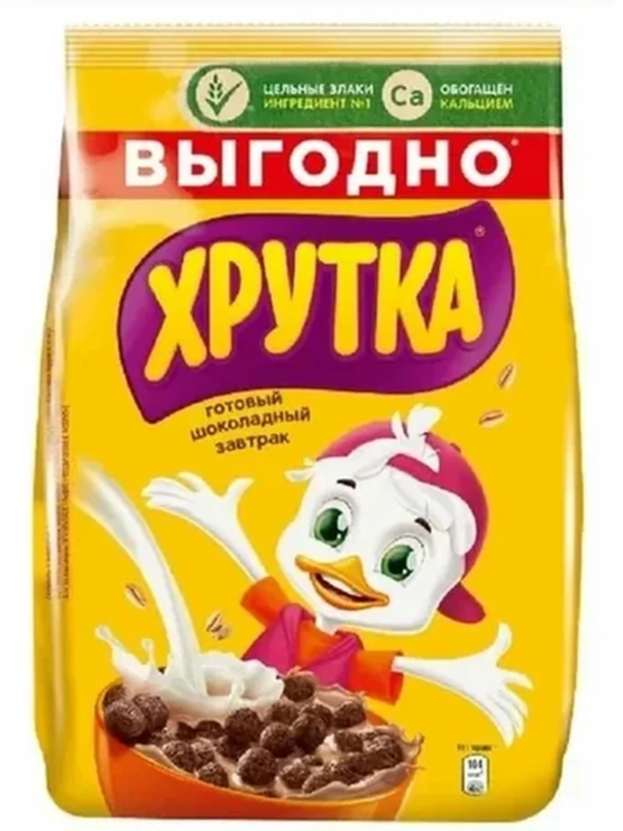ЗАВТРАК ГОТОВЫЙ ХРУТКА ШАРИКИ КУКУРУЗ ШОК 650ГР