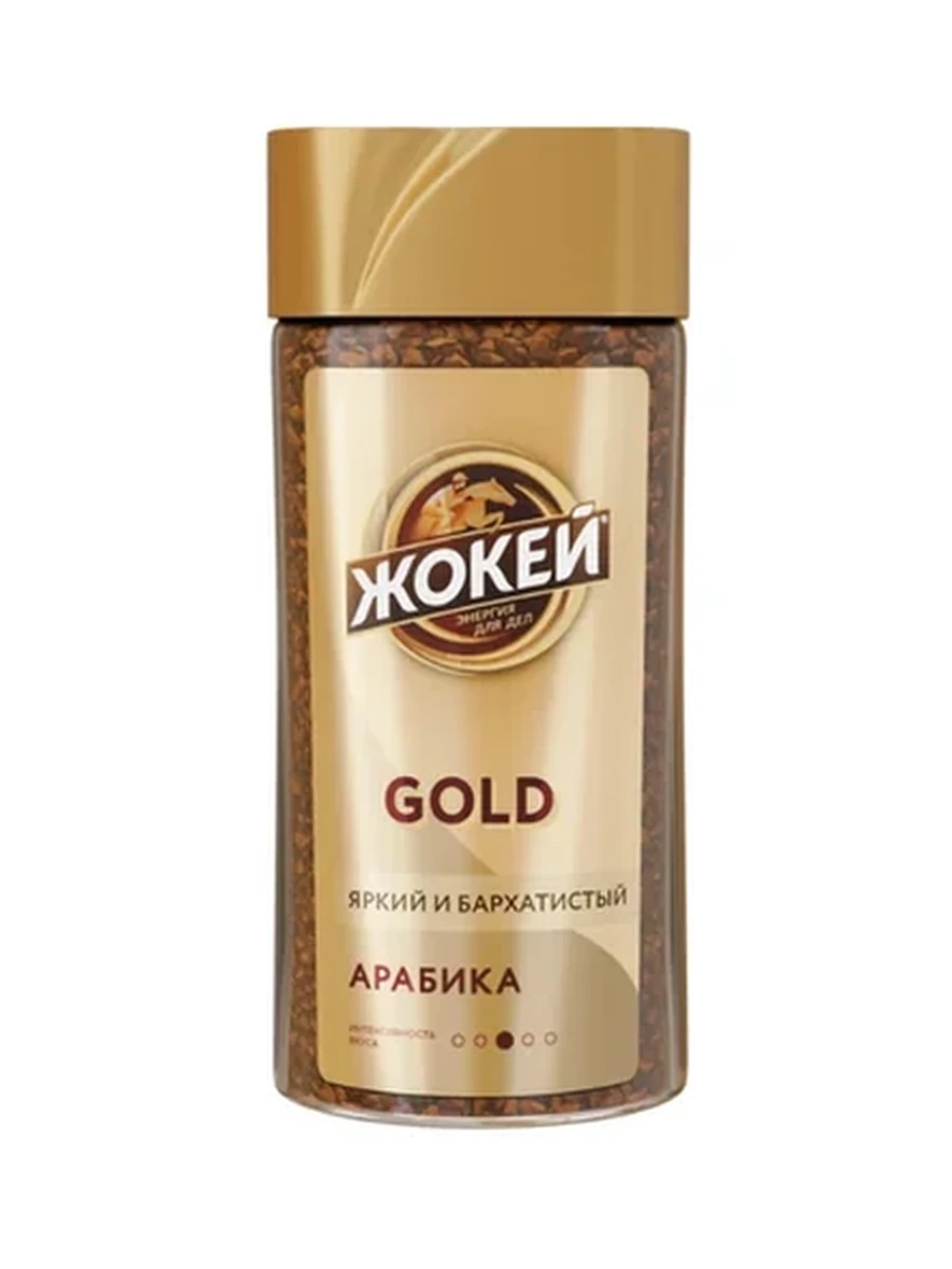 КОФЕ ЖОКЕЙ ГОЛД РАСТВОРИМЫЙ СТ/Б 95ГР