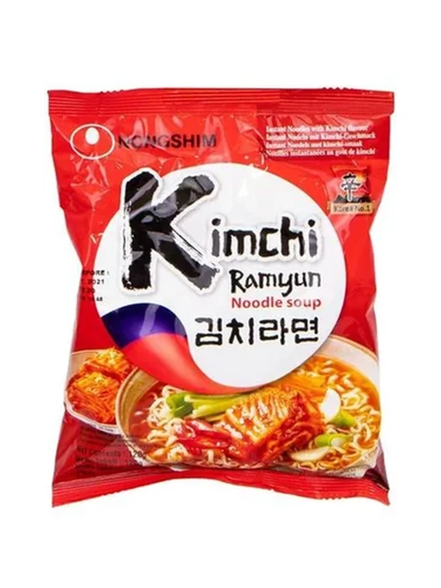 Лапша Nongshim Кимчи Рамен 120гр