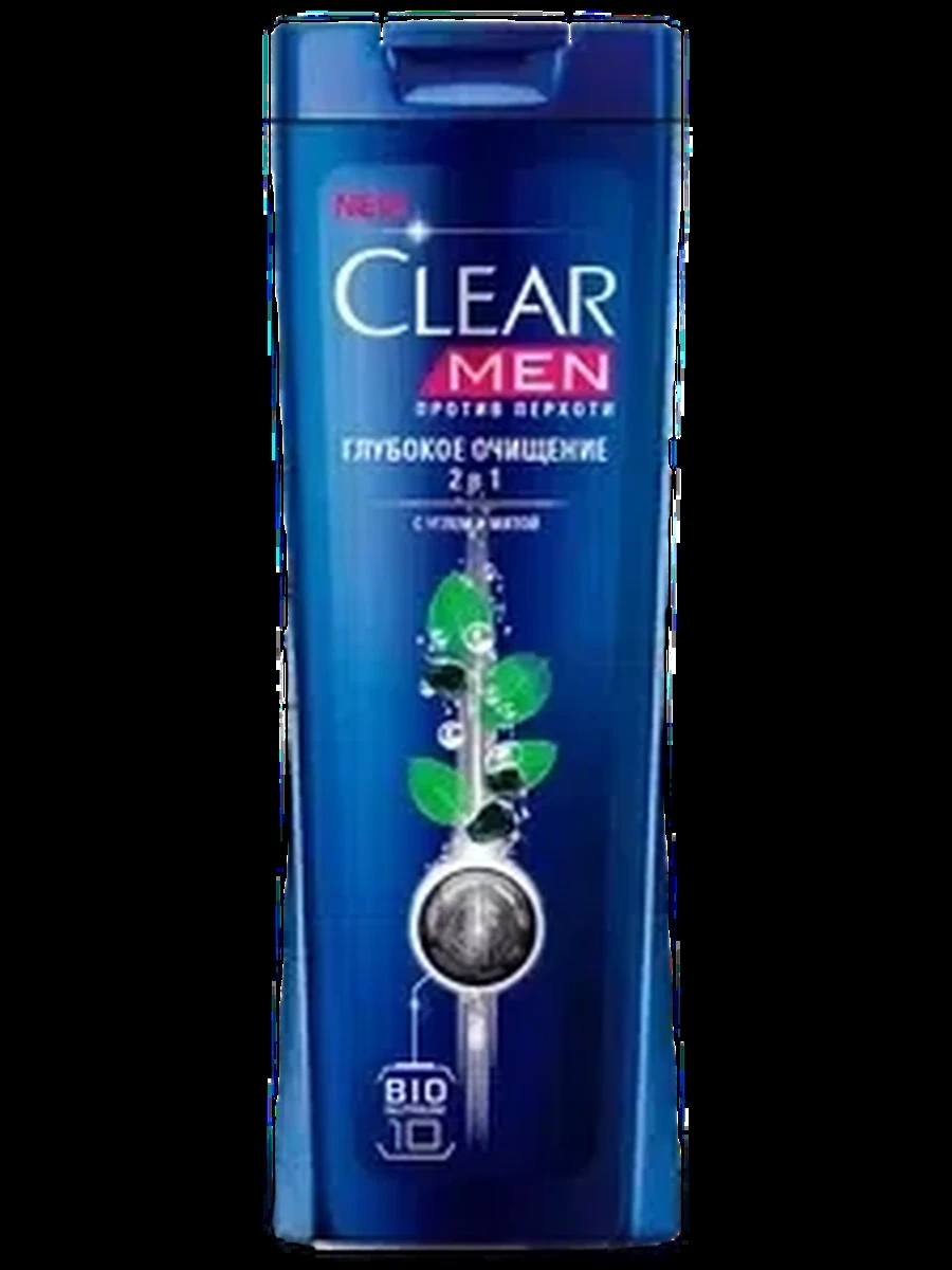 ШАМПУНЬ CLEAR MEN CLEAN XTREME ГЛУБОКОЕ ОЧИЩЕНИЕ С УГЛЕМ И МЯТОЙ 380МЛ