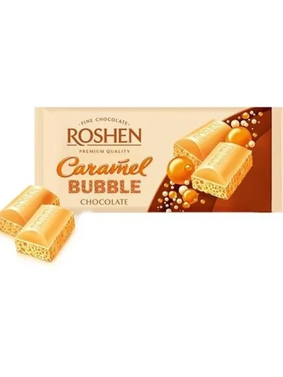 Roshen пористый карамель 80гр