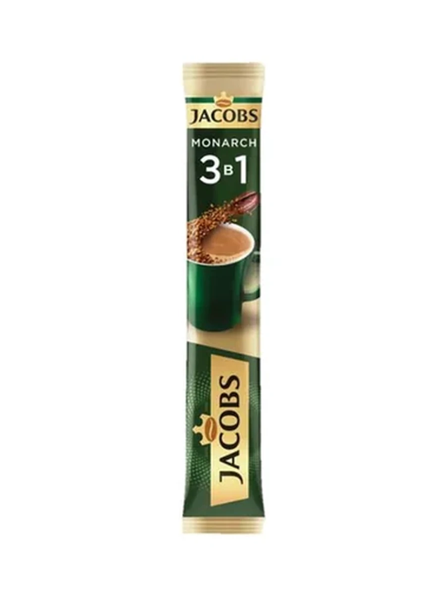 Кофе Jacobs Monarch 3в1 плюс 15гр