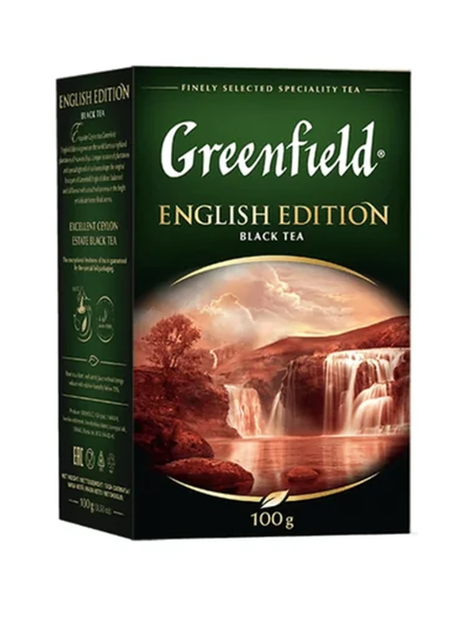 Чай Greenfield English Edition 100гр
