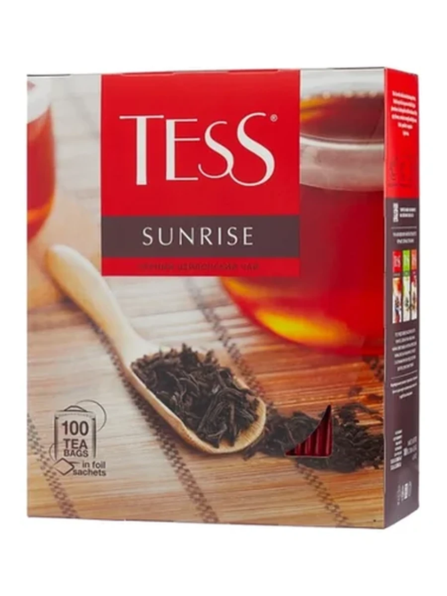 Чай Черный Tess Sunrise 100шт