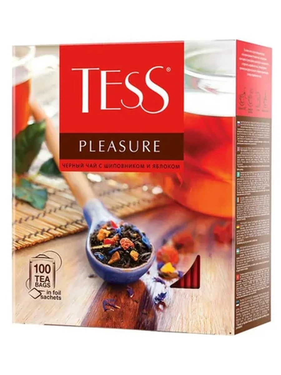 Чай Черный Tess Pleasure 100шт