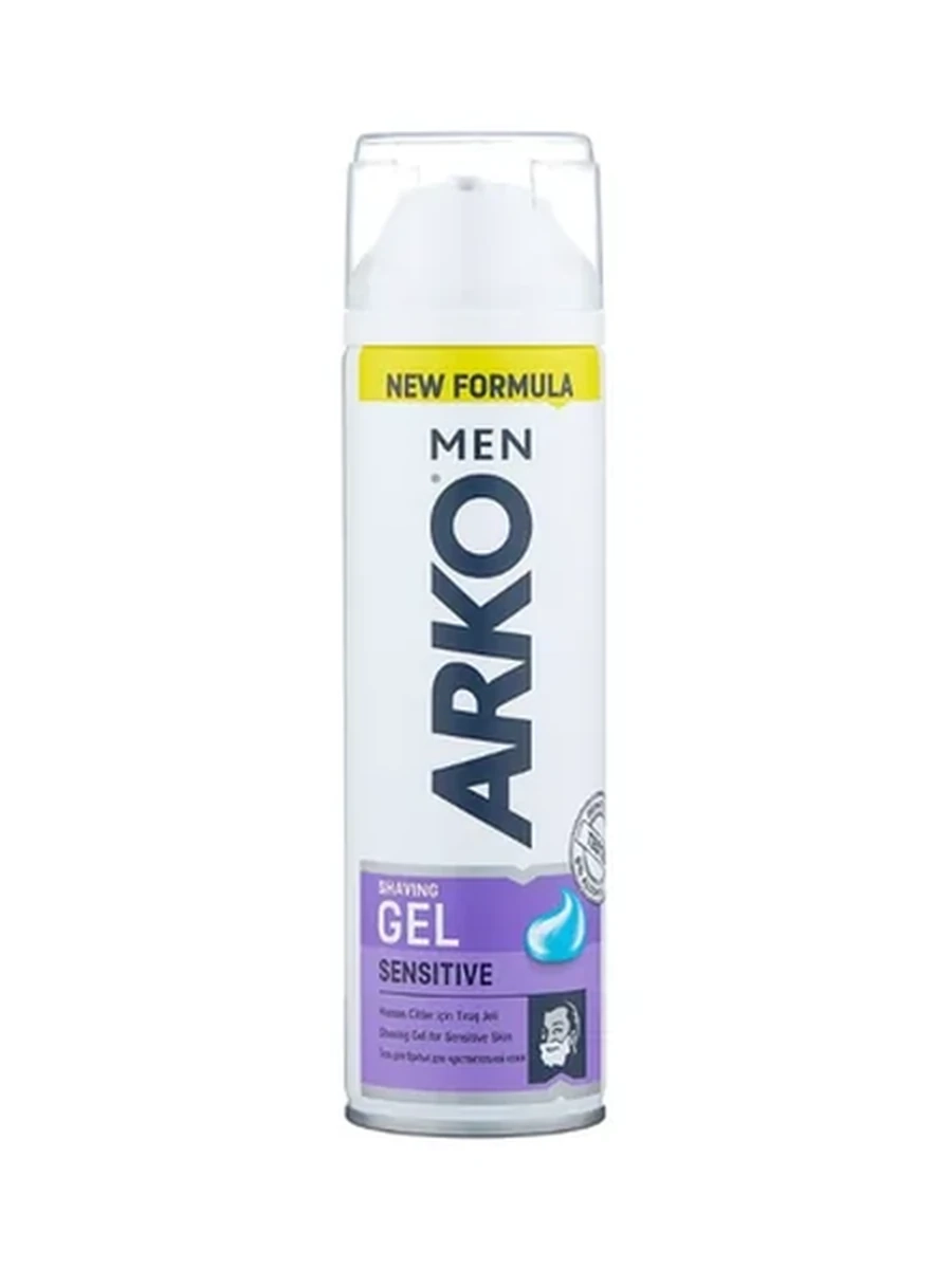 ГЕЛЬ Д/БРИТЬЯ ARKO MEN ДЛЯ ЧУВСТВ КОЖИ 200МЛ