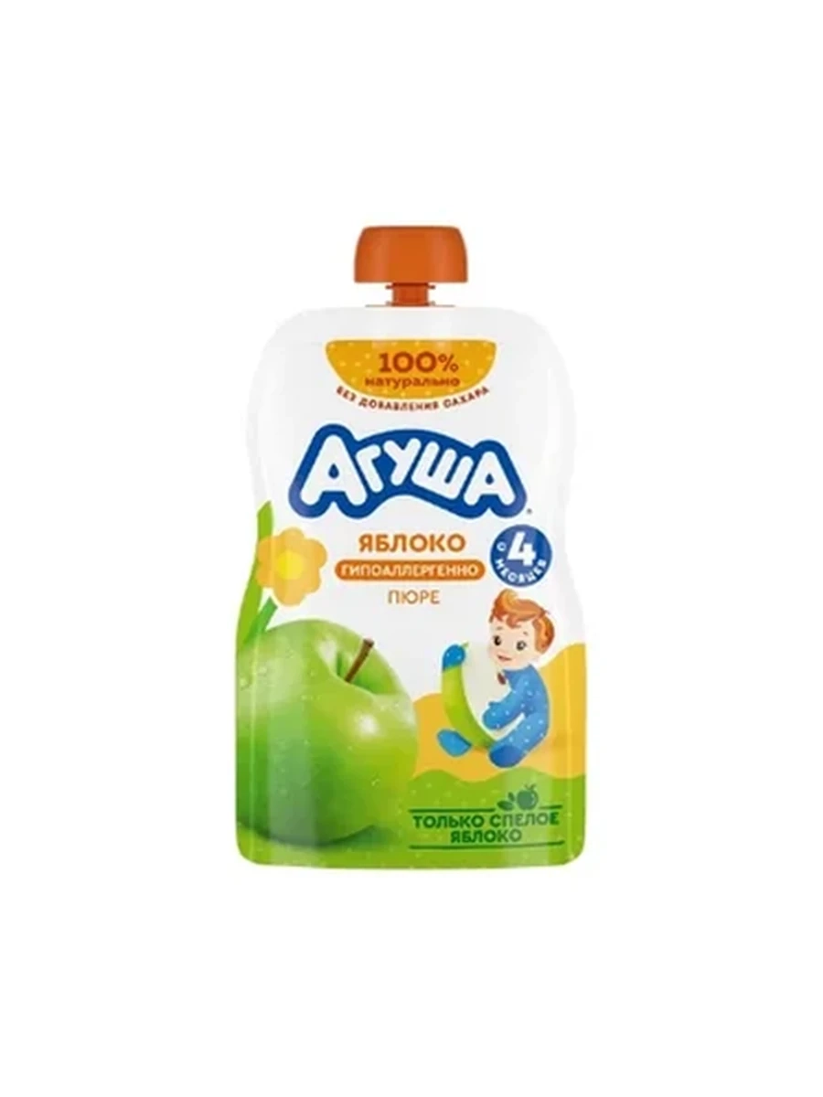 Пюре Агуша Я сам яблоко 90гр