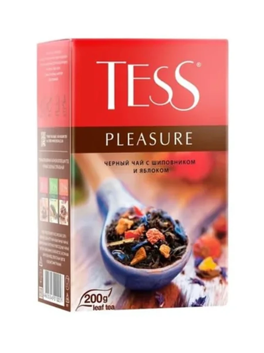 ЧАЙ ЧЕРНЫЙ TESS PLEASURE 200ГР