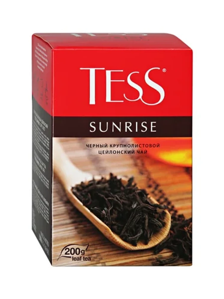 ЧАЙ ЧЕРНЫЙ TESS SUNRISE 200ГР
