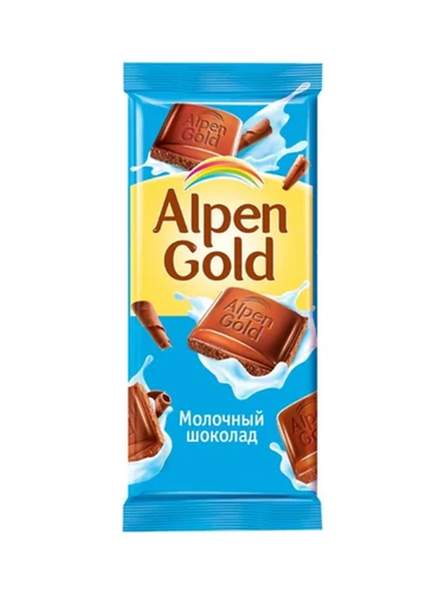 ШОКОЛАД ALPEN GOLD МОЛОЧНЫЙ 80ГР