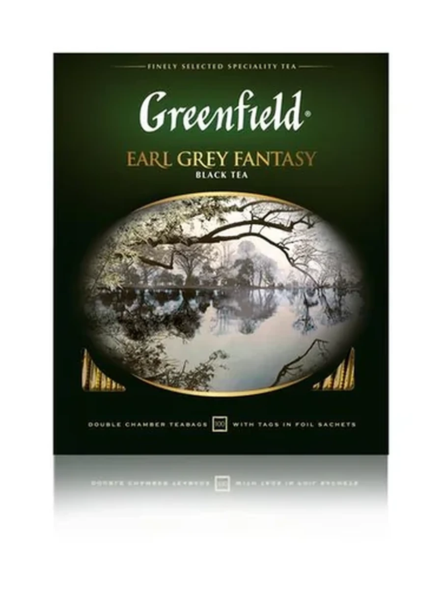 Чай Greenfield Earl Grey Fantasy 100шт