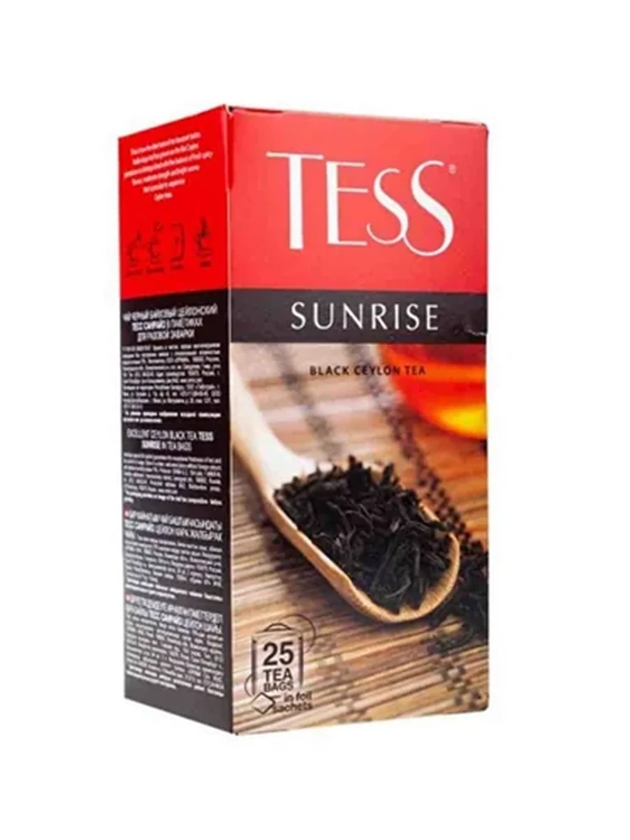 Чай Tess Sunrise 25шт