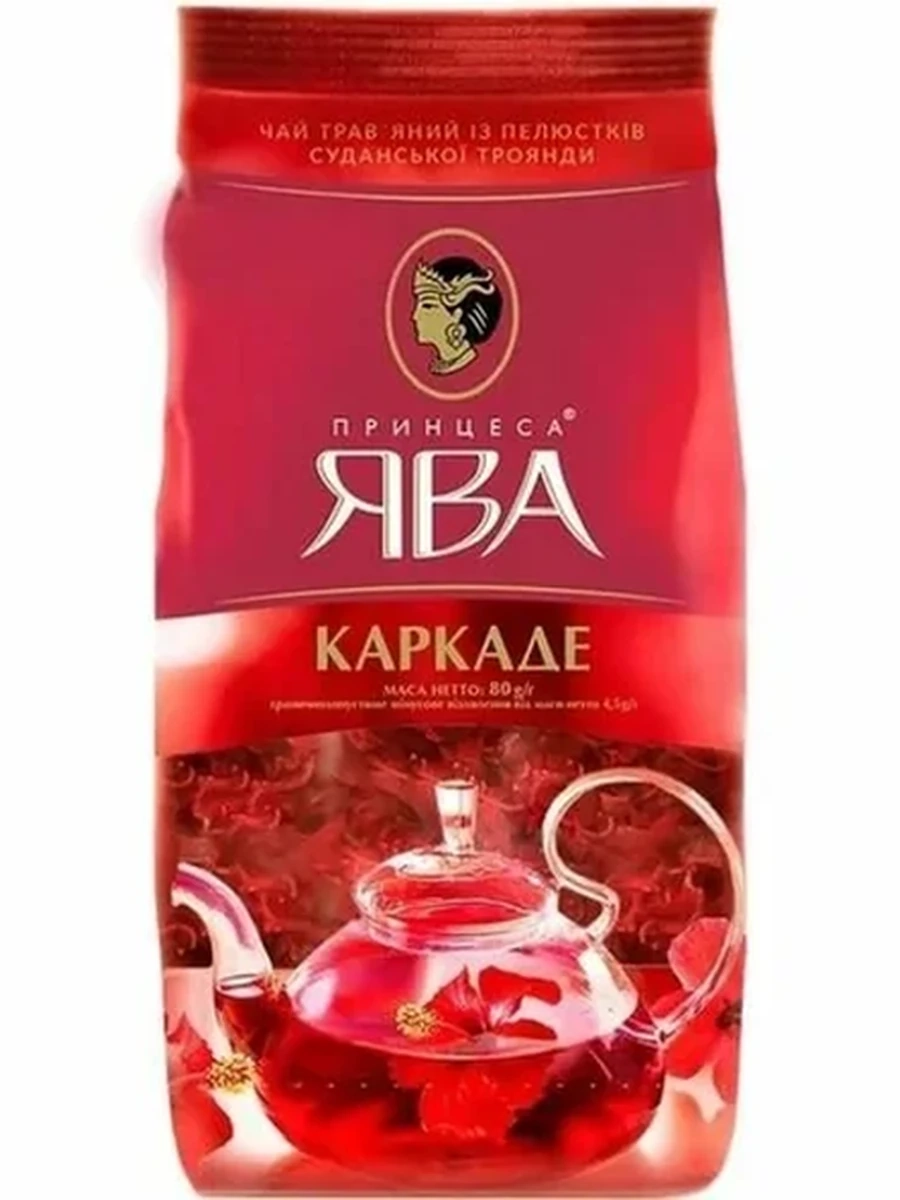 Чай Принцесса Ява каркадэ сашет 80гр