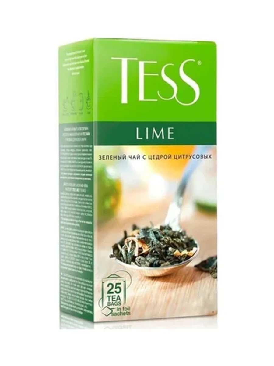 Чай Tess Lime 25 пакет