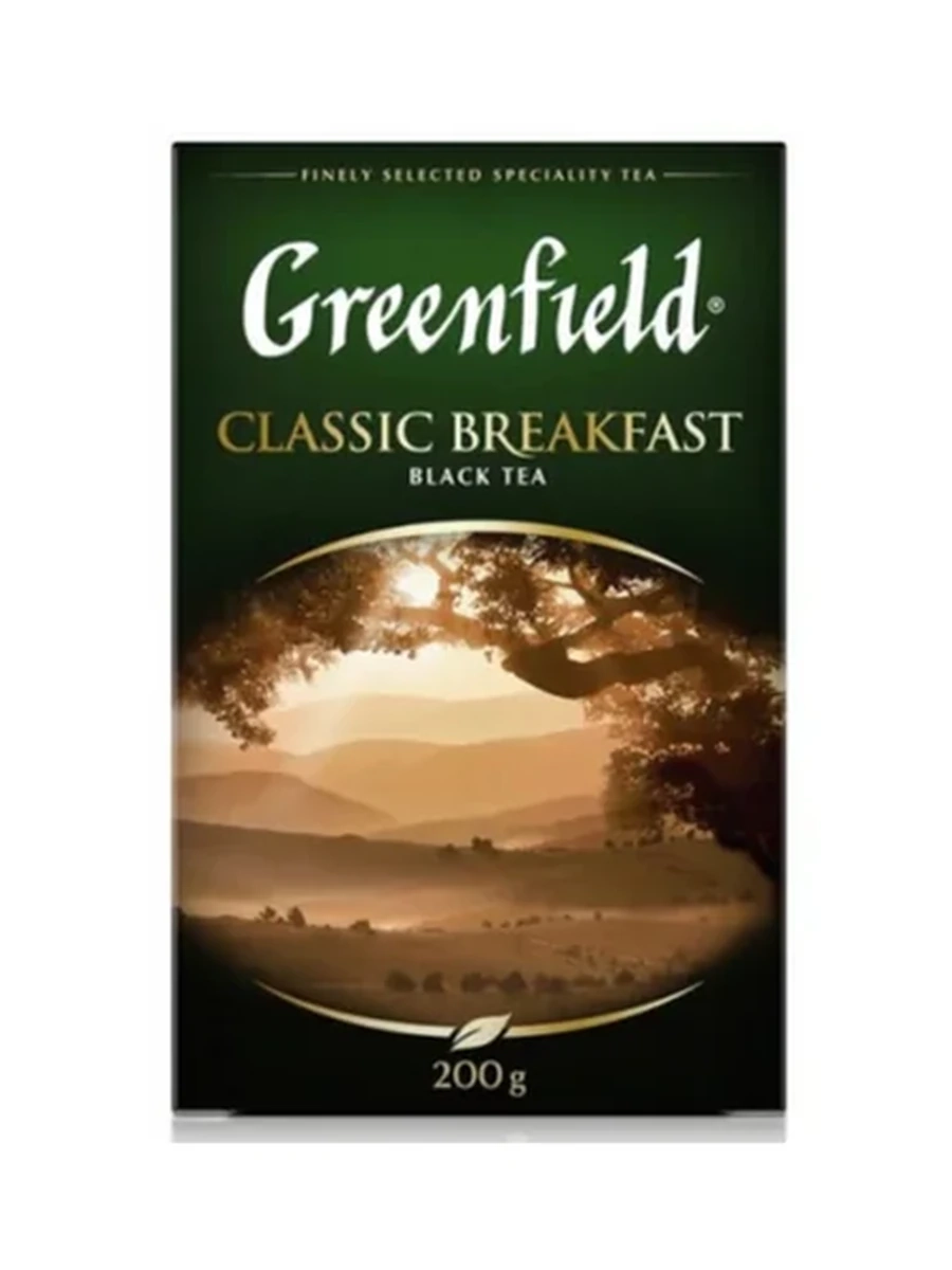 Чай Greenfield Classic Breakfast 200гр