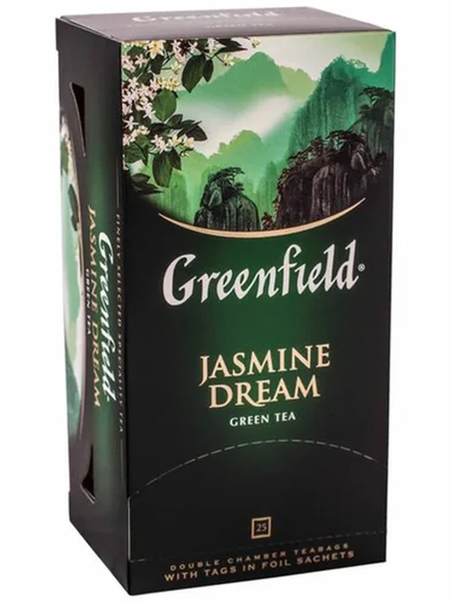 Чай Зеленый Greenfield Jasmine 25шт