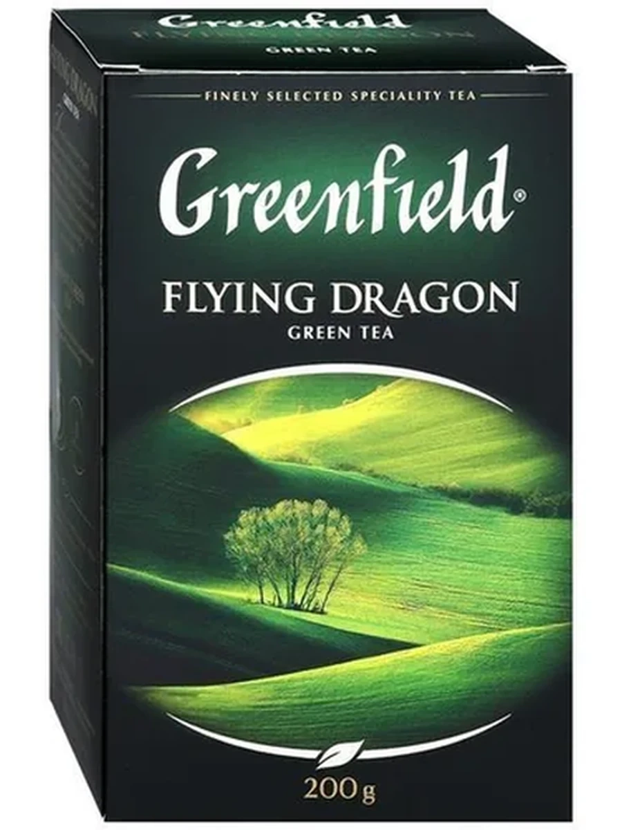 ЧАЙ ЗЕЛЕНЫЙ GREENFIELD FLYING DRAGON 200ГР