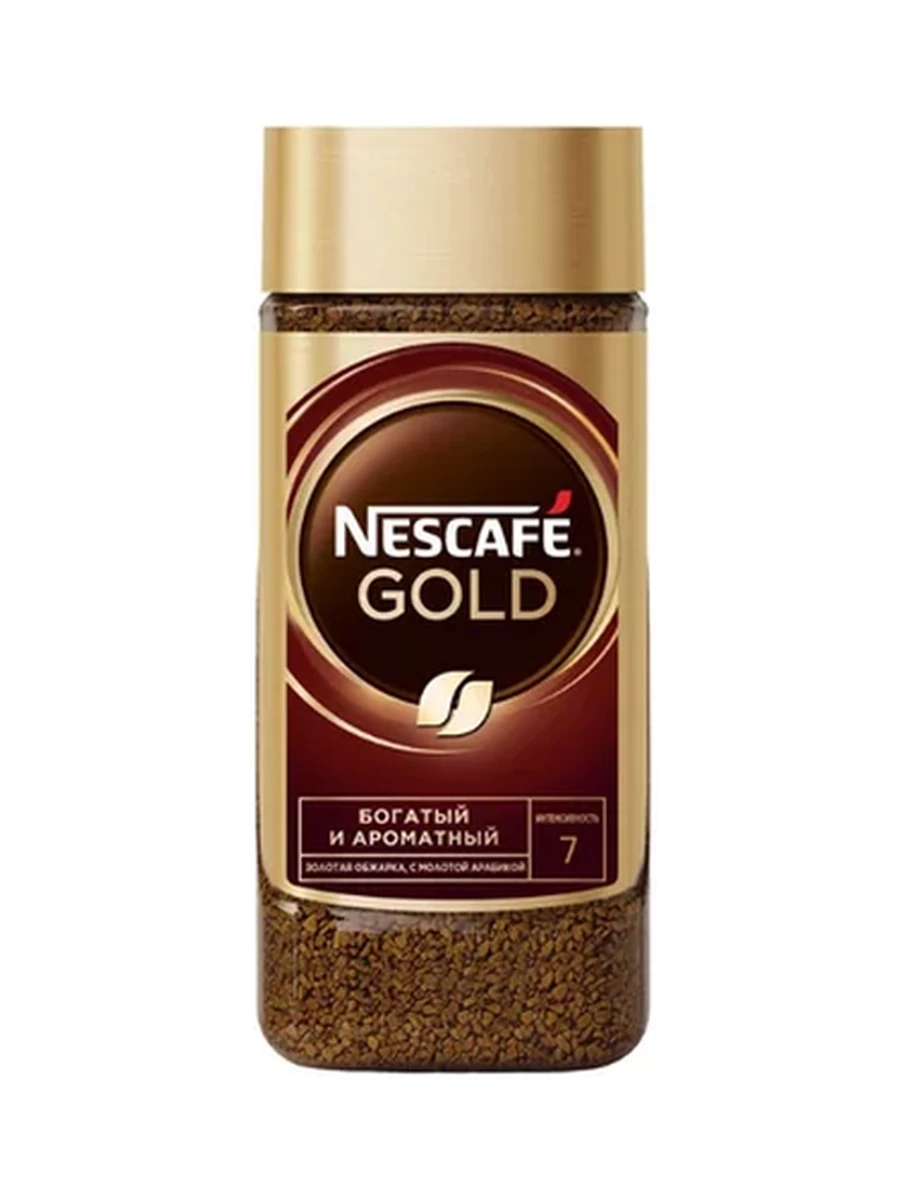 КОФЕ NESCAFE GOLD СТ/Б 190ГР