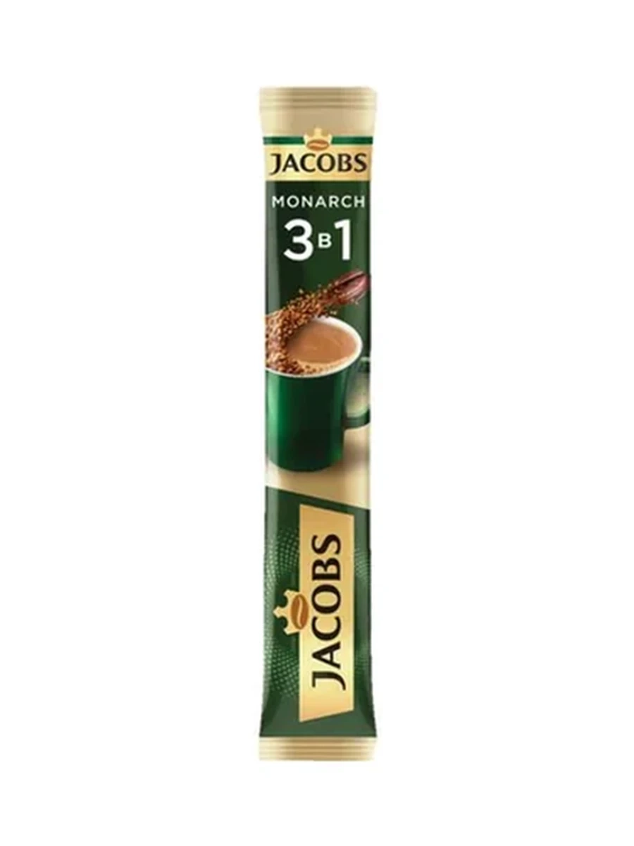 Кофе Jacobs Monarch 3в1 лесной орех 15гр