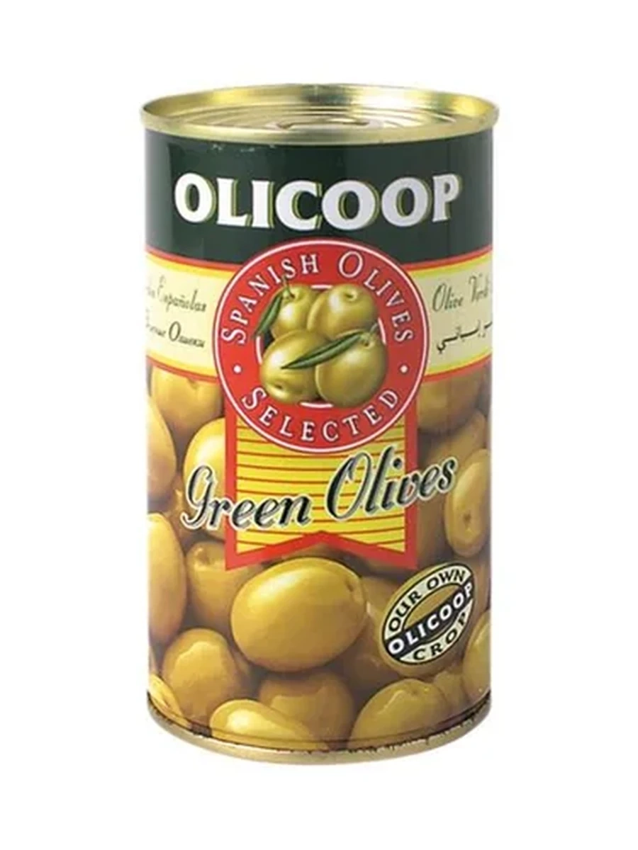 Оливки Olicoop без кост 350гр