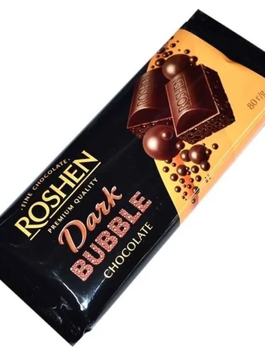 Roshen экстрачерный пористый 80гр