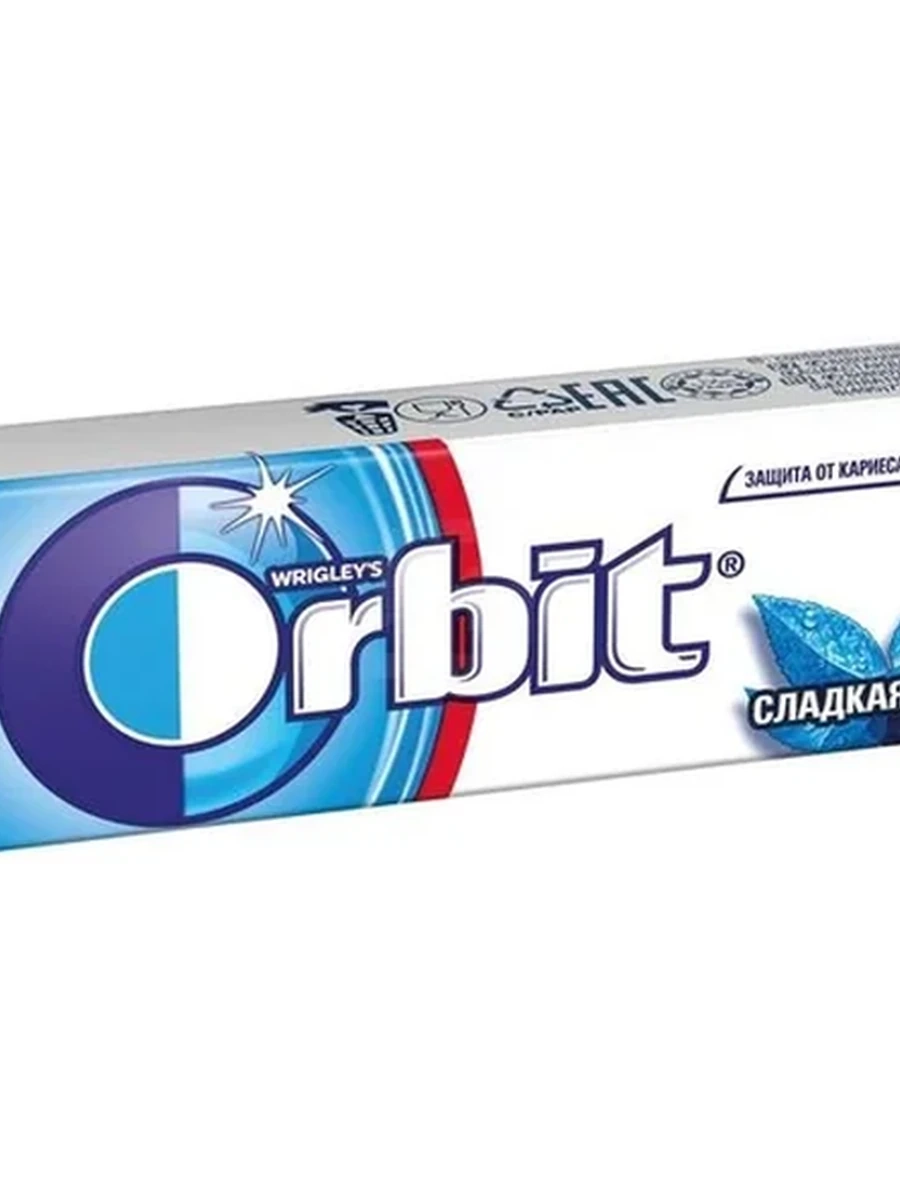 Orbit сладкая мята 14гр