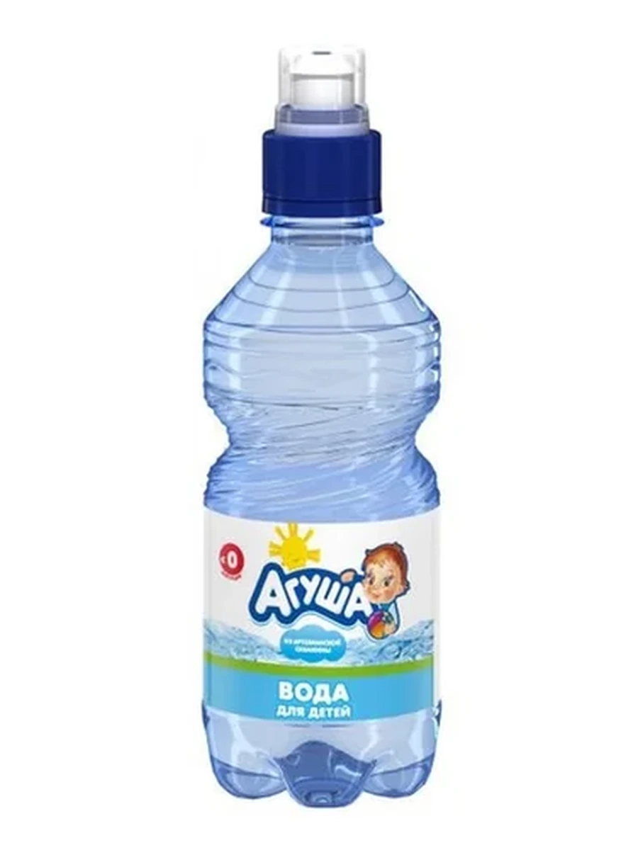Вода Агуша 0+ 0,33л