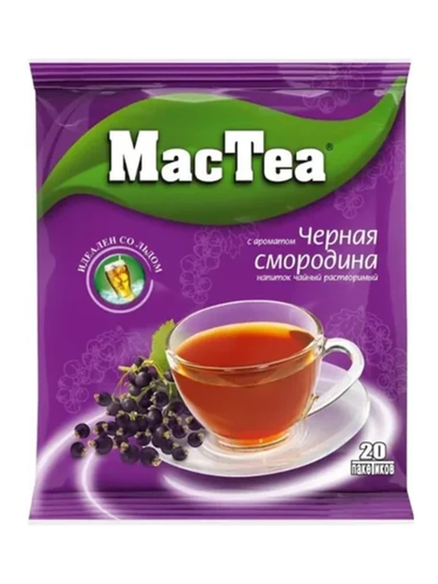 Mac Tea растворимый смородина 18гр