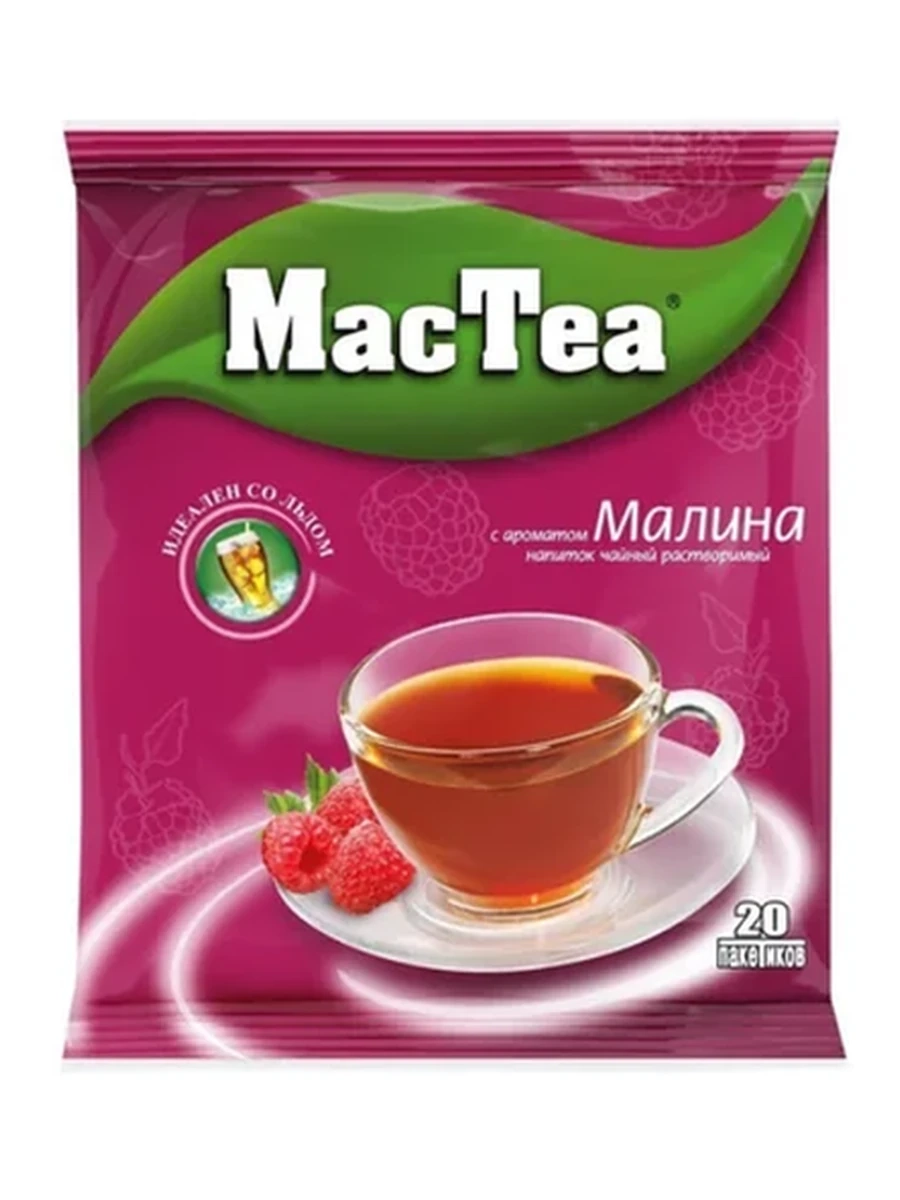 Mac Tea растворимый малина 18гр