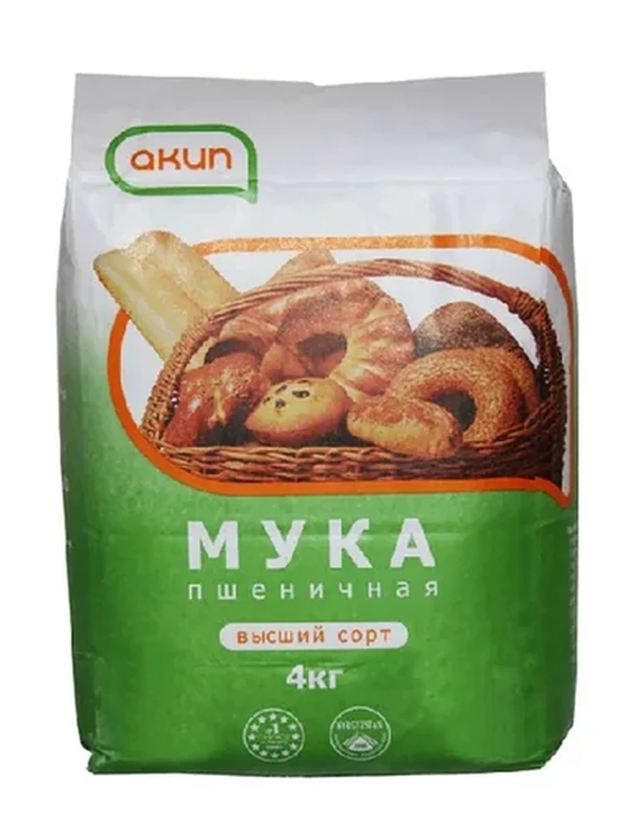 МУКА АКУН В/С 4КГ