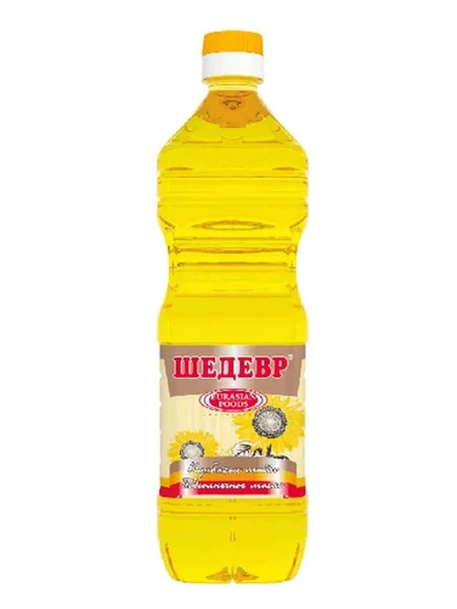 МАСЛО ПОДСОЛНЕЧНОЕ ШЕДЕВР РАФИНИР ДЕЗОД ПЭТ 1Л