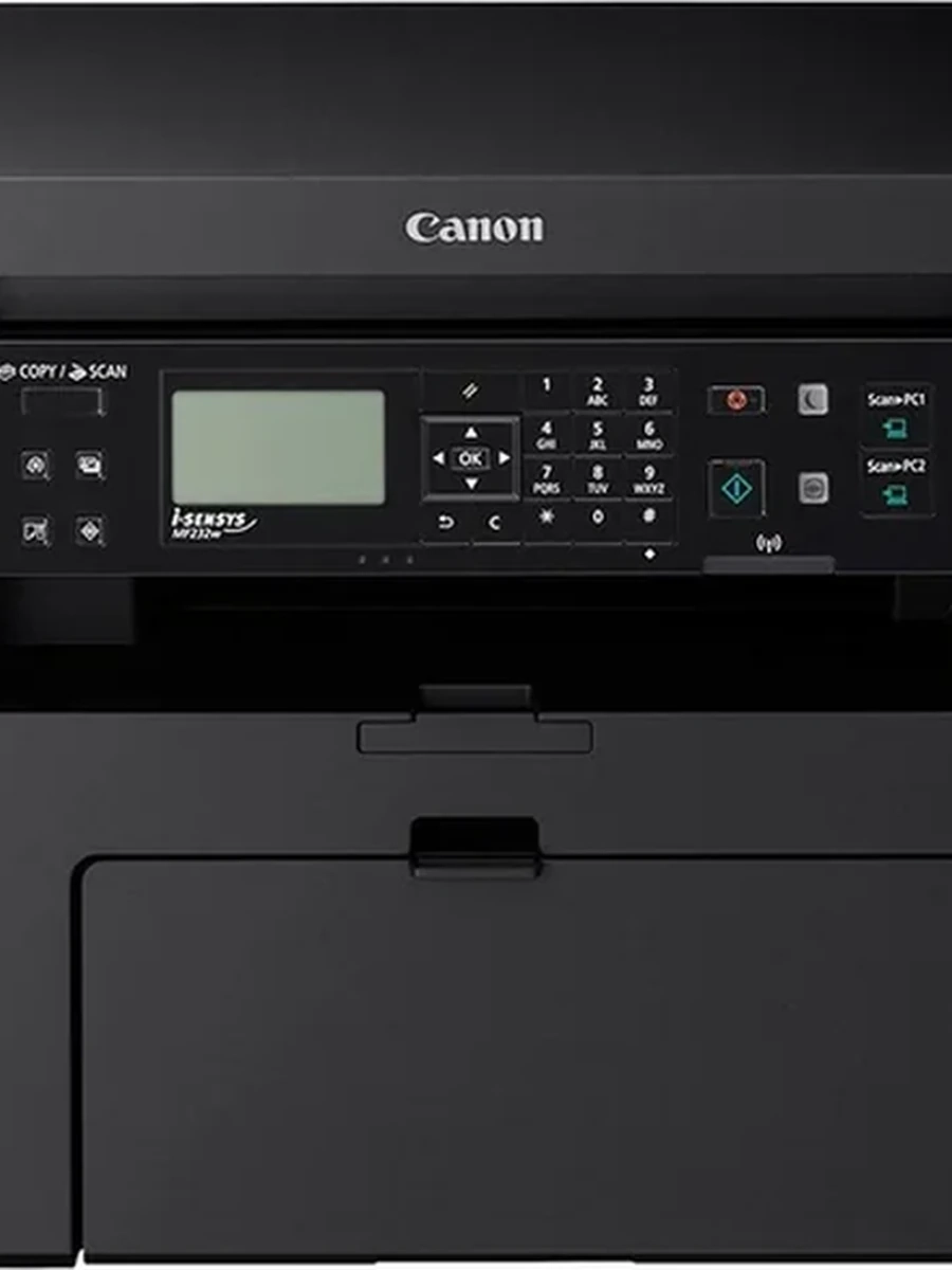 МФУ Canon i‑SENSYS MF232W — лазерное A4 3‑в‑1 (Printer–Copier–Scanner), Wi‑Fi, USB2.0