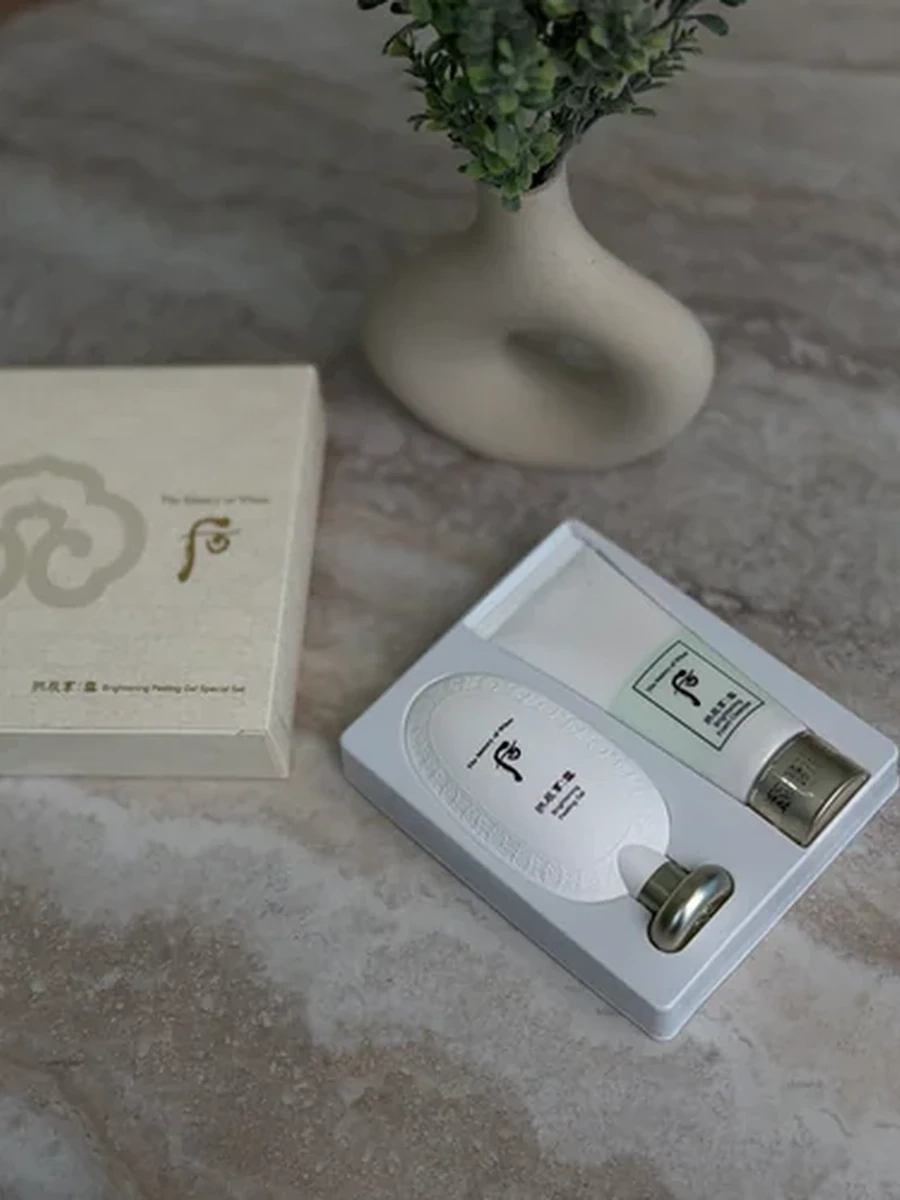 The History of Whoo Seol Brightening Peeling Gel Set — осветляющий пилинг-гель + пенка