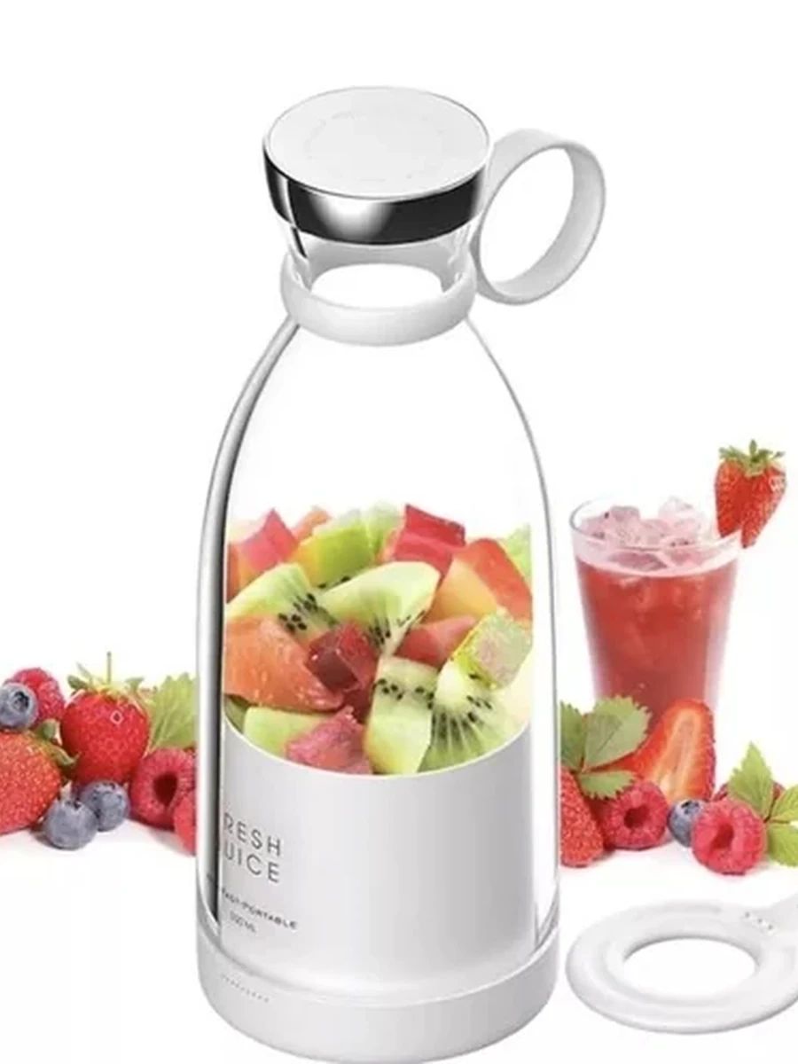 Портативный блендер Fresh Juice с беспроводной магнитной зарядкой