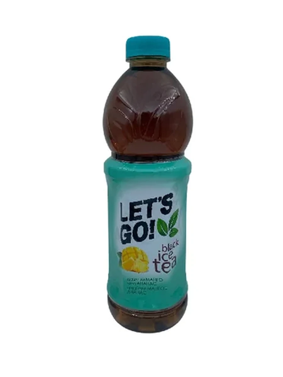 ЧАЙ ЧЕРНЫЙ LET'S GO МАНГО АНАНАС ПЭТ 1,25Л