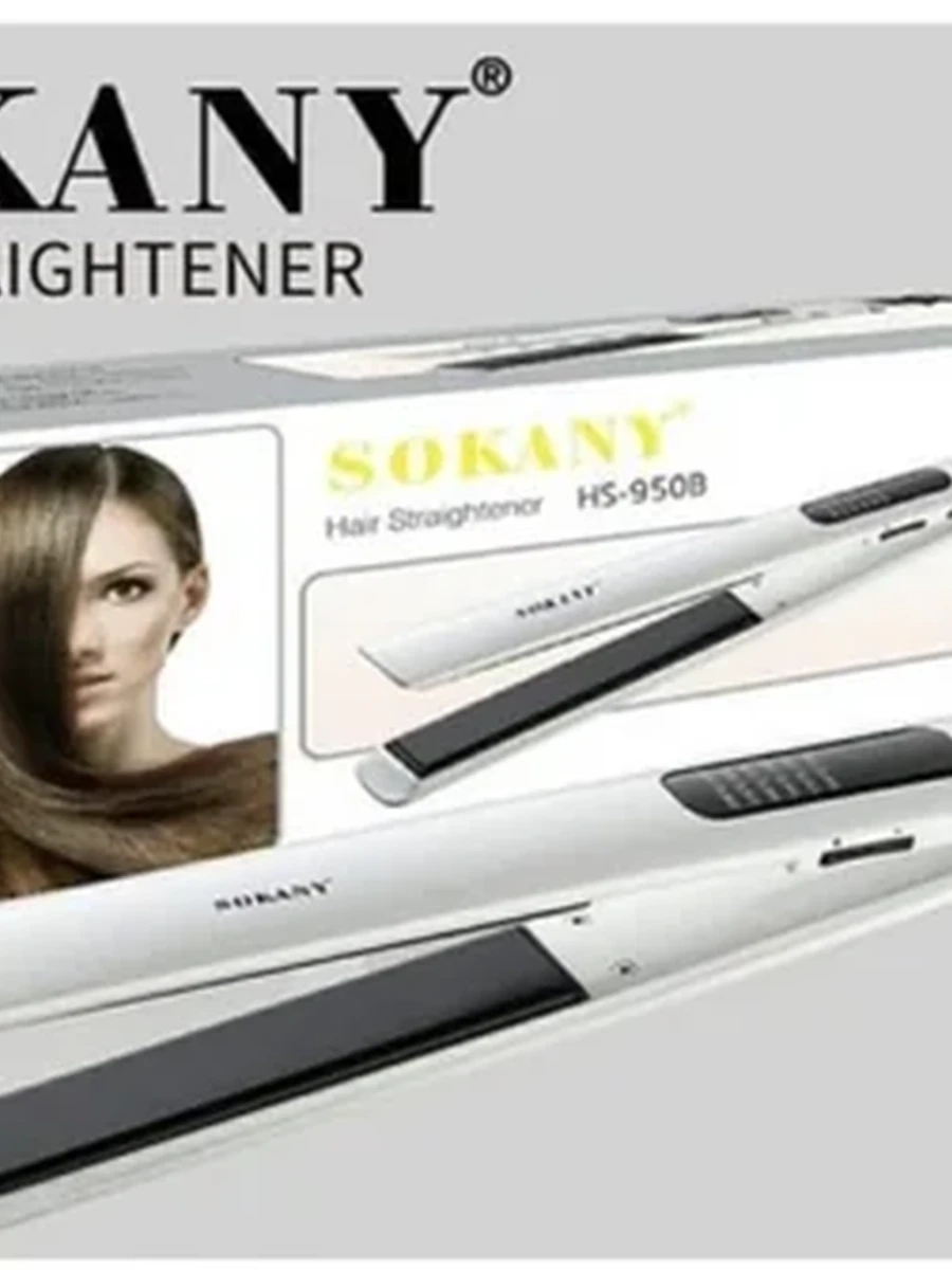 Профессиональный выпрямитель для волос SOKANY HS-950B с LED-индикатором